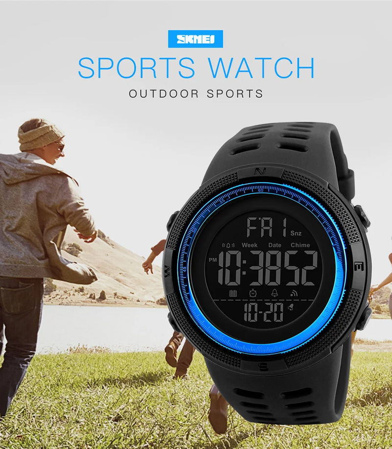 Relógio Multisports SKMEI Multifuncional Waterproof Digital Watch