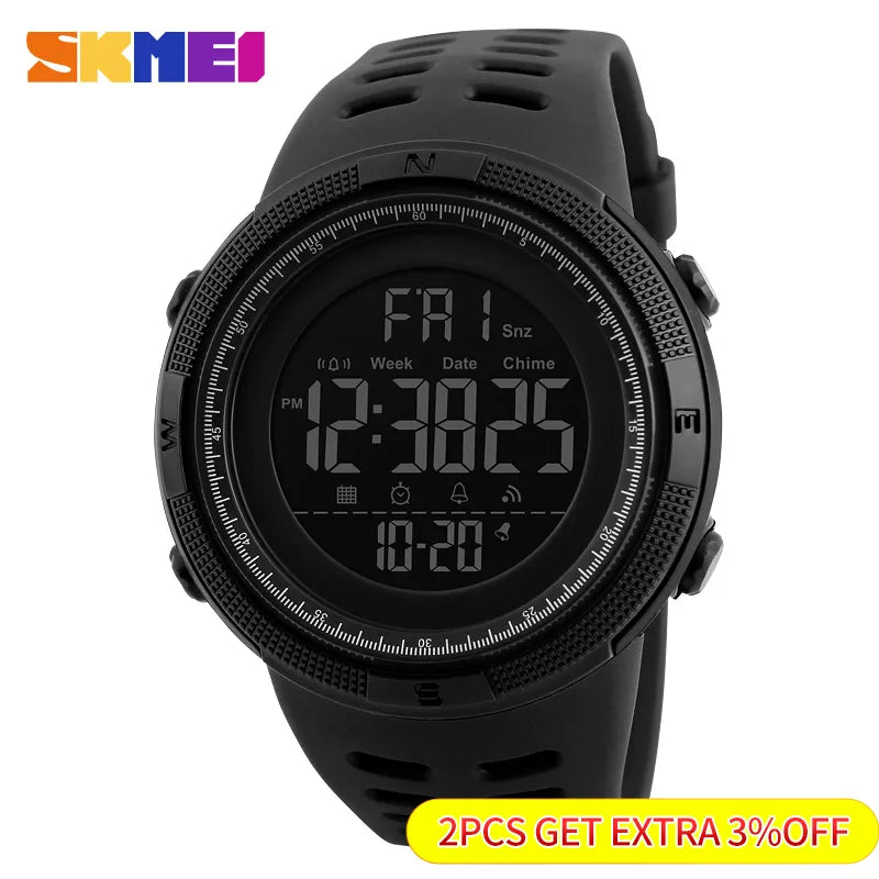 Relógio Multisports SKMEI Multifuncional Waterproof Digital Watch